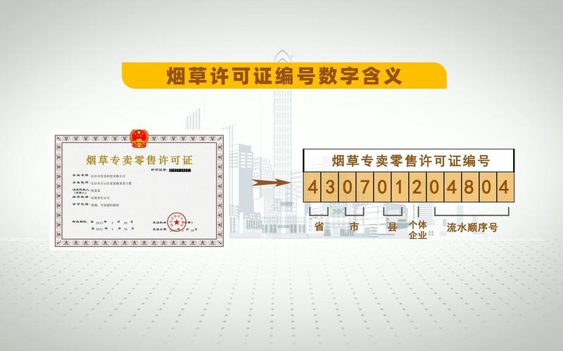 烟草证编号:零售户的"身份证"